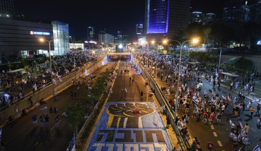  للأسبوع الـ25... عشرات آلاف المستوطنين يتظاهرون ضد حكومة نتنياهو 