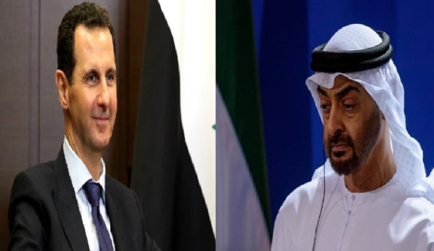 الرئيسان محمد بن زايد والأسد يتبادلان التهاني بمناسبة عيد الأضحى المبارك