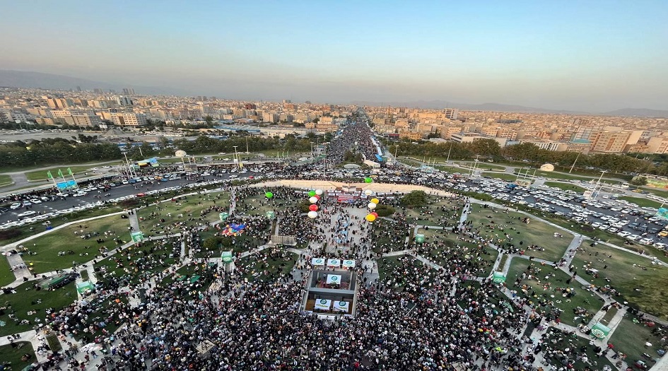 ايران... الملايين يشاركون في احياء عيد الغدير الاغر في العاصمة  الايرانية طهران 