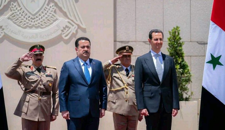 الأسد خلال مؤتمر صحفي مع رئيس الوزراء العراقي: هناك تحديات عالمية كبرى وفي مقدمها الإرهاب 