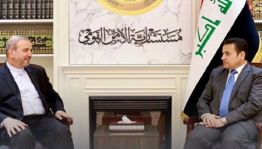 گفتگوی مشاور امنیت ملی عراق و سفیر ایران در بغداد