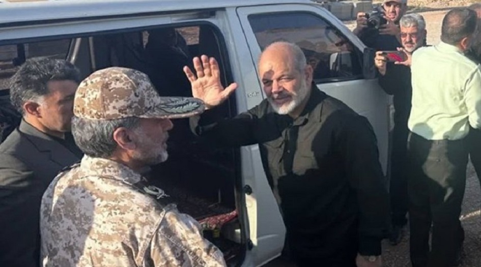 وزير الداخلية الايراني يزور قصر شيرين الحدودية مع العراق 