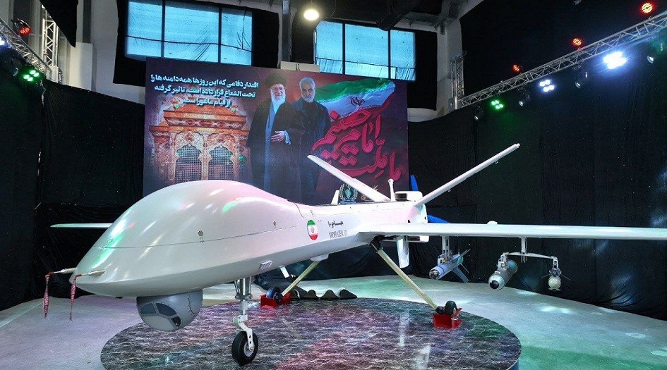 ايران تكشف عن نسخة جديدة من طائراتها المسيرة 