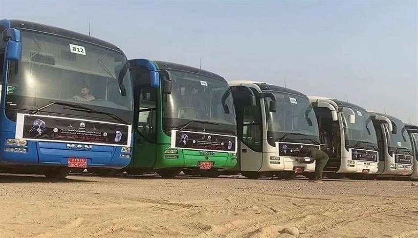 اعزام مستقیم زائران اربعین به نجف با اتوبوس‌ عراقی