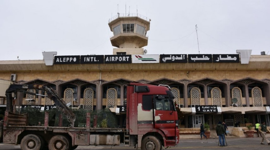 سوريا... عدوان صهيوني يستهدف مطار حلب الدولي 