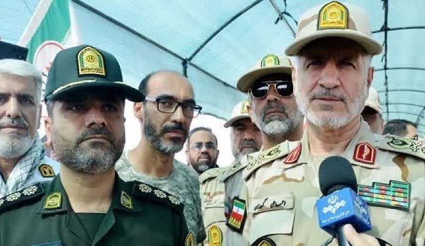 قائد حرس حدود ايران؛هناك تنسيق جيد مع العراق فيما يتعلق بالمنافذ الحدودية
