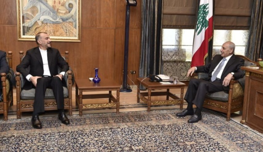  أمير عبداللهيان: إيران تدعم جهود لبنان لإنتخاب رئيس الجمهورية 