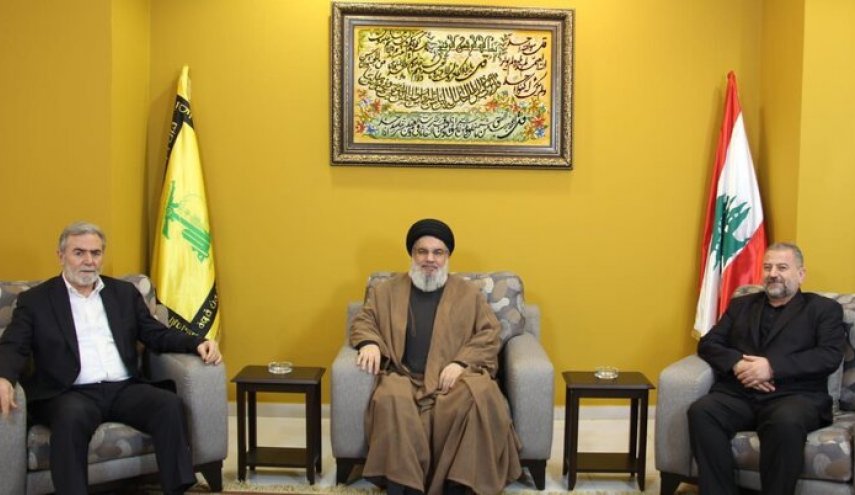 واکنش رسانه های عبری به دیدار دبیرکل حزب الله با گروه هاي مقاومت