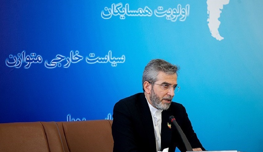 ايران..باقري: استئناف المفاوضات وإتمام الاتفاق يرتبط بواقعية الطرف الآخر