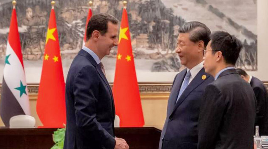  الرئيسان السوري والصيني يوقعان اتفاقية التعاون الاستراتيجي 