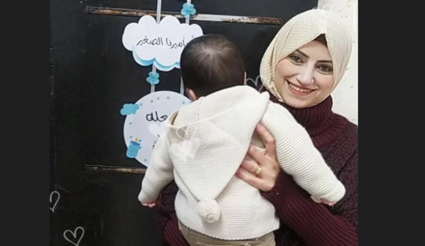 استشهاد صحفية فلسطينية مع طفلها جراء غارات صهيونية  +الصور