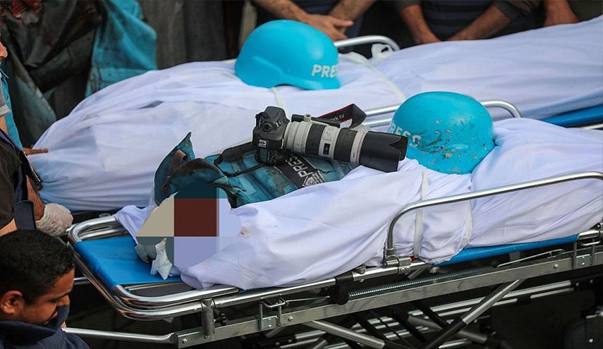  استشهاد 34 صحفيا منذ بدء العدوان الصهيوني على غزة