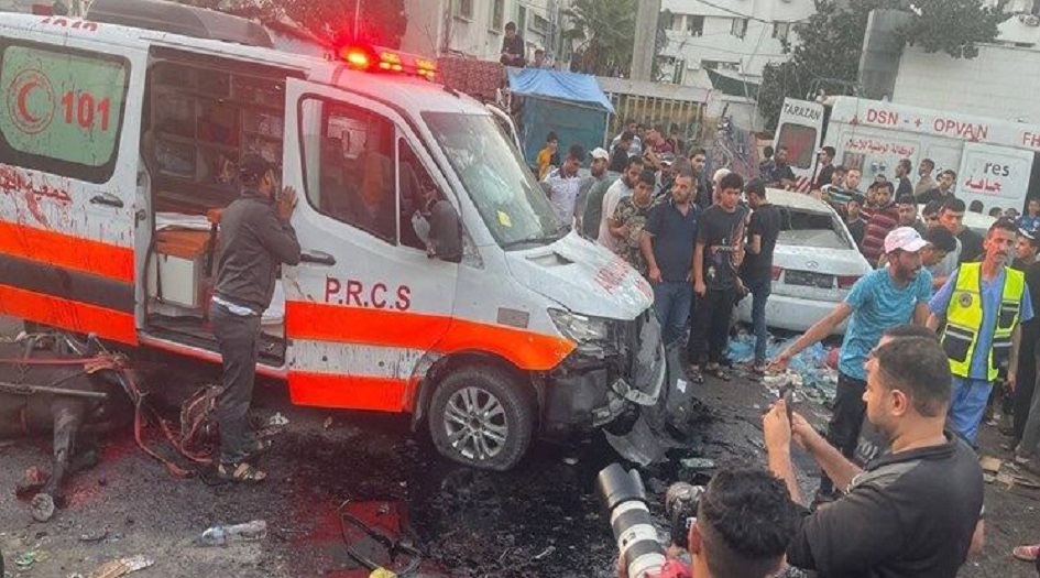 غوتيريش يعلق على استهداف الكيان الصهيوني لموكب سيارات إسعاف في غزة