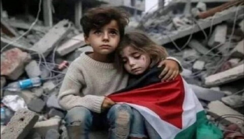 تجمع باشکوه مردمی حمایت از کودکان مظلوم غزه در روز شنبه