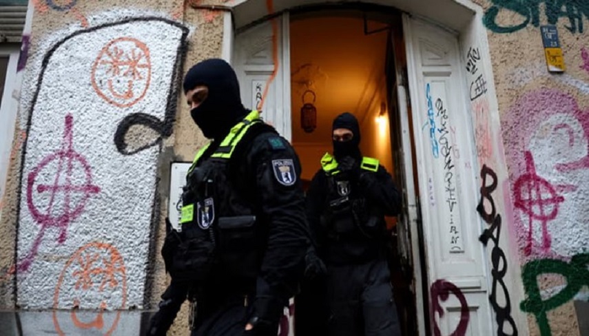 یورش پلیس آلمان به منازل حامیان حماس