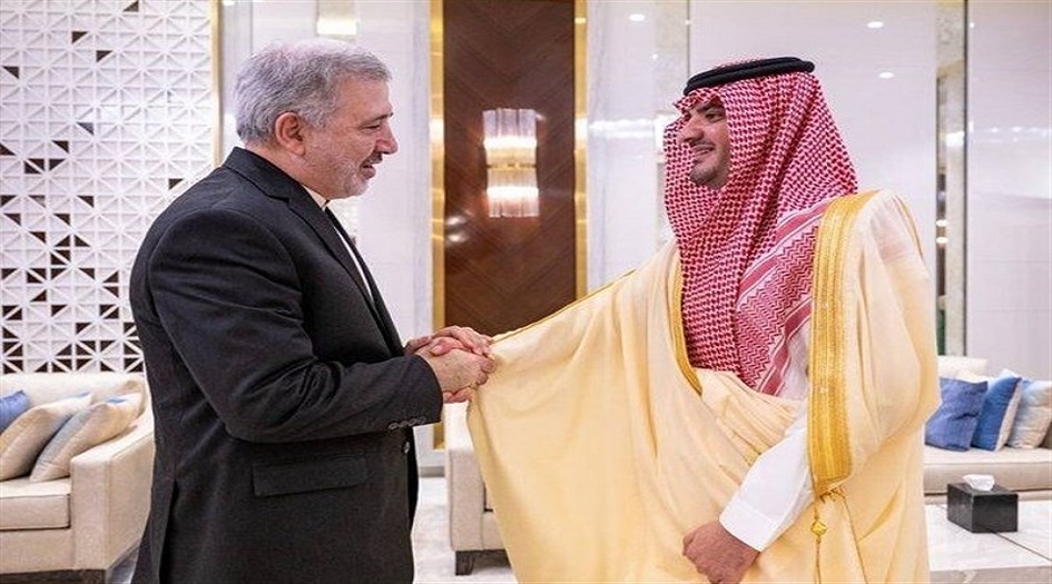 السفير الإيراني في الرياض يلتقي وزير الداخلية السعودي