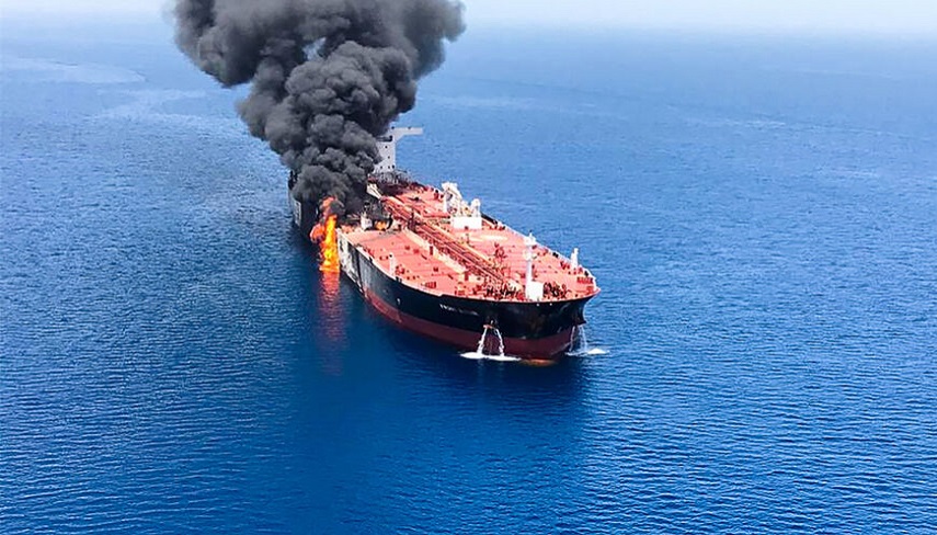 واکنش آمریکا به  حمله رزمندگان یمنی به کشتی حامل نفت درمسیر سرزمین های اشغالی