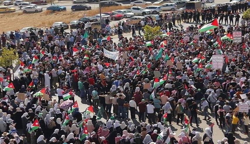 الأردن.. مسيرات حاشدة دعماً لغزة والمقاومة