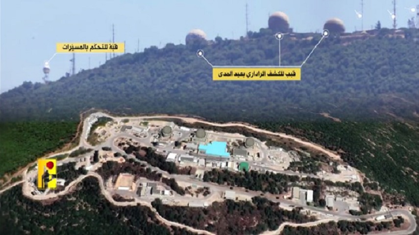 نابودی تاسیسات پایگاه «مرون» در حملات حزب الله