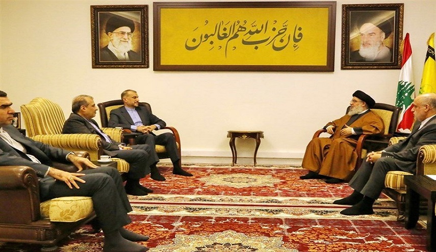  السيد حسن نصرالله خلال لقاء أمير عبداللهيان: العدو الصهيوني في أزمة استراتيجية 