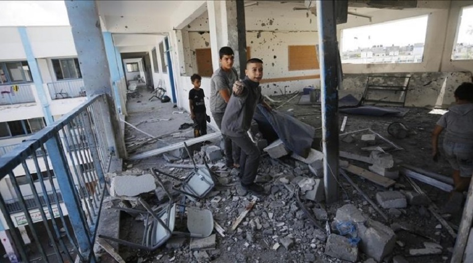 الامم المتحدة: اكثر من   30% من مدارس غزة تعرضت للقصف