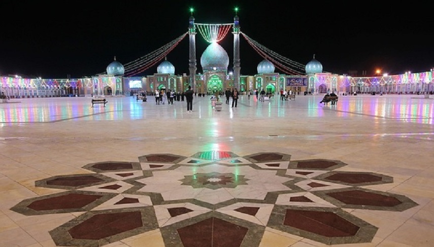 جشن میلاد مهدی موعود (عج) در مسجد مقدس جمکران