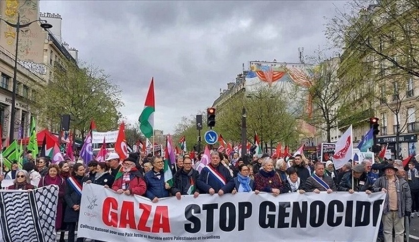  مظاهرات في مدن وعواصم عالمية تنديداً بالعدوان الإسرائيلي على قطاع غزة 