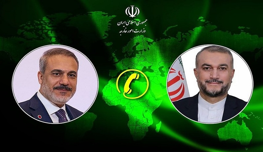  مباحثات هاتفية بين وزيري الخارجية الإيراني والتركي 
