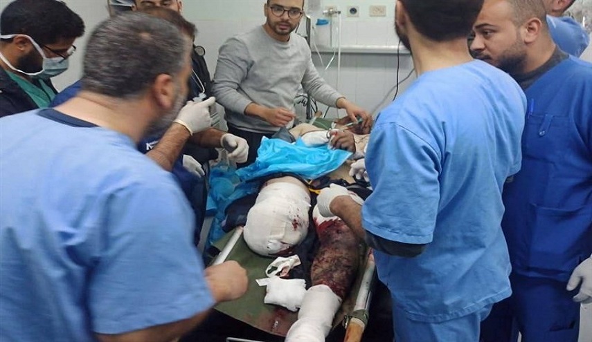  الاحتلال الصهيوني يستهدف 3 صحفيين وسط غزة 
