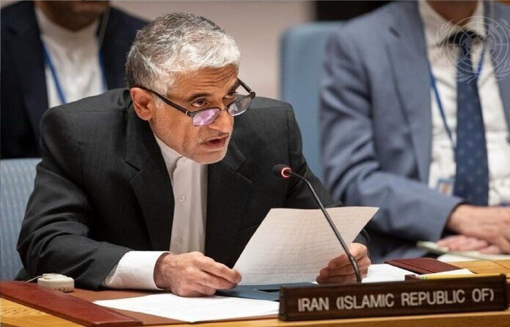 نامه ایران به شورای امنیت درباره اقدام دفاعی ایران