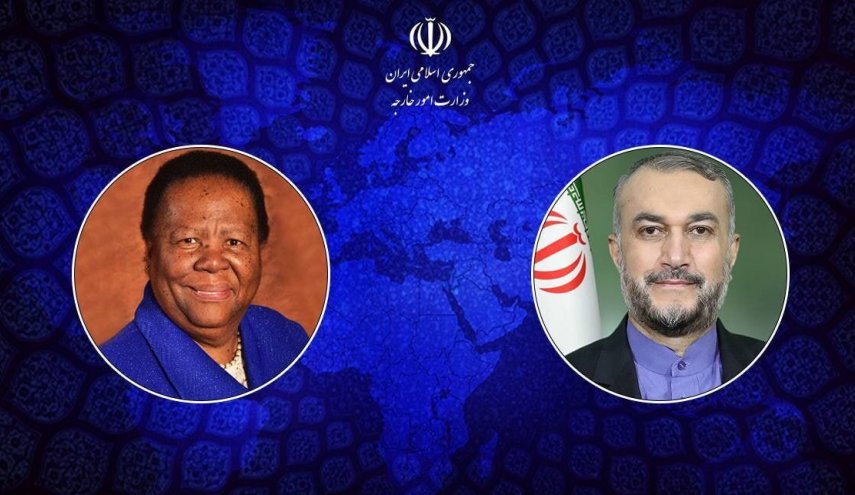  عبد اللهيان يؤكد استمرار التعاون بين إيران وجنوب أفريقيا 
