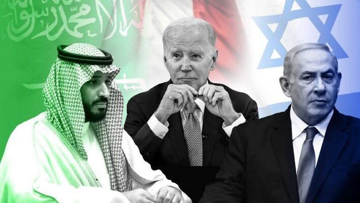 مذاکرات پنهانی مقامات سعودی و صهیونیستی همزمان با جنگ غزه