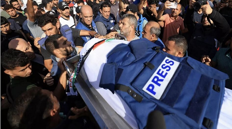 العدوان على غزة... ارتفاع عدد الشهداء الصحفيين يرتفع الى 142