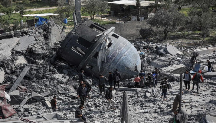 تخریب گسترده مساجد در غزه 