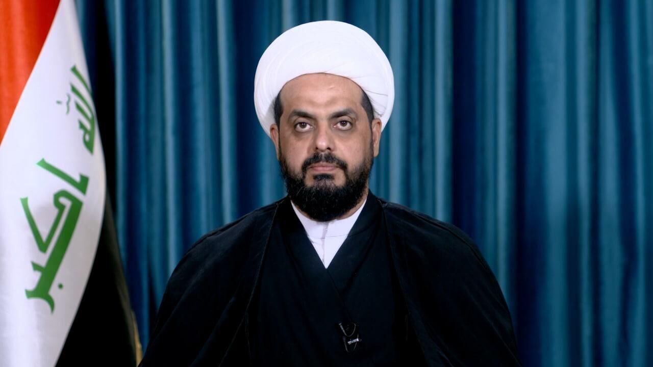  قيس الخزعلي: انتصرنا على أعتى قوة بدماء الشهيدين سليماني والمهندس 