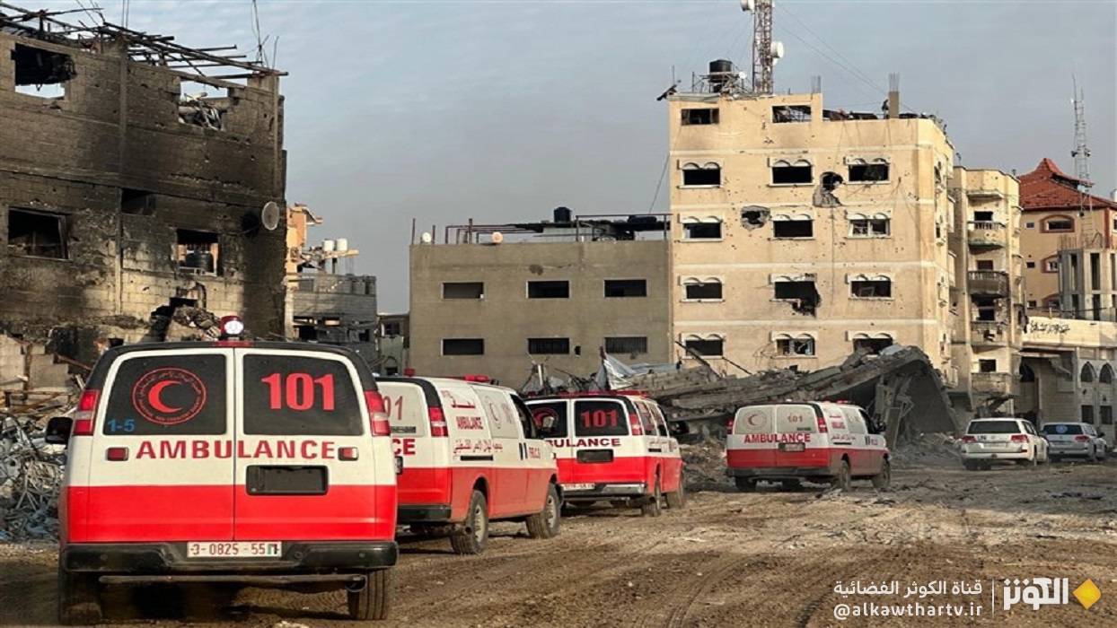  الهلال الأحمر الفلسطيني: مستشفيات غزة تصارع من أجل البقاء 