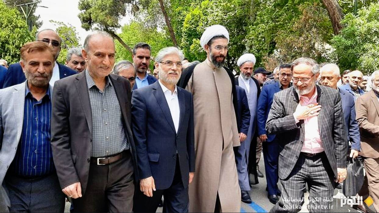 تجمع لأساتذة وطلاب جامعات طهران دعما لغزة