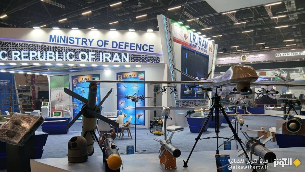 إيران تعرض أكثر من 50 إنجازًا دفاعيًا في المعرض العسكري الدولي ببيلاروسيا
