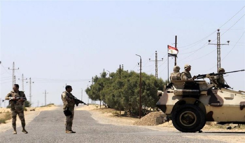  مقتل 14 مسلحا من العناصر الارهابية في العريش بشمال سيناء